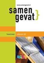 Samengevat - Rekenen 3f Havo vwo | 9789006074475, Boeken, Verzenden, Nieuw