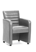 Eetkamerstoel Garda - eetkamerstoelen - Zilver, Huis en Inrichting, Stoelen, Nieuw, Stof