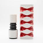 KPM, Royal Porzellan Bavaria - Vaas (2) - Op-Art reliëf -, Antiek en Kunst