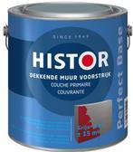 Histor Perfect Base Dekkende Muur Voorstrijk - Grijs - 2,..., Doe-het-zelf en Verbouw, Verf, Beits en Lak, Nieuw, Ophalen of Verzenden