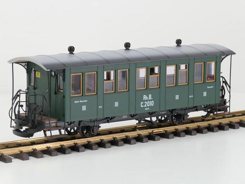 LGB 30343 RhB-Museum-Personenwagen C 2010 (grootspoor), Hobby en Vrije tijd, Modeltreinen | Overige schalen, Overige typen, Zo goed als nieuw