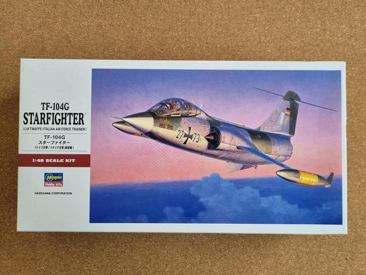 Hasegawa 07240 TF-104G Starfighter 1:48, Hobby en Vrije tijd, Modelbouw | Vliegtuigen en Helikopters, Hasegawa, Verzenden