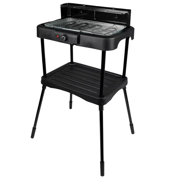 Benson Elektrische 2-in-1 BBQ - Binnen en buiten - Traplo..., Tuin en Terras, Houtskoolbarbecues, Nieuw, Ophalen of Verzenden