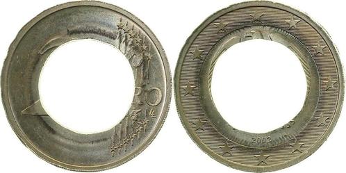 2 Euro 2002 A Duitsland Fehlpraegung 2002a ohne Pille gep..., Postzegels en Munten, Munten | Europa | Niet-Euromunten, Verzenden