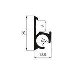 Keukententlijst 120/150 cm aluminium (alleen afhalen) - 120c, Caravans en Kamperen, Ophalen of Verzenden, Nieuw