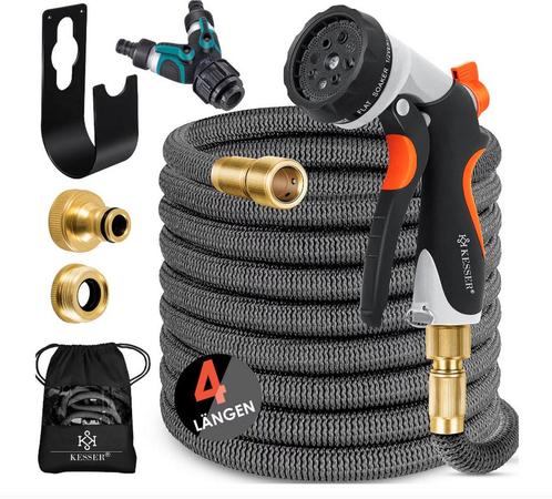 KESSER® Premium flexibele tuinslang verlengd wandhouder wate, Doe-het-zelf en Verbouw, Gereedschapskisten, Nieuw, Verzenden