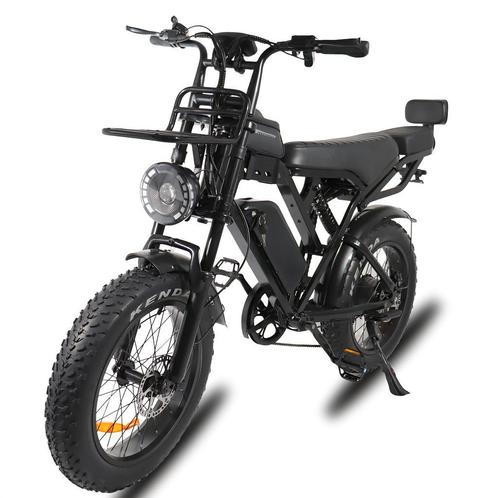 FATBIKE X80 V20 PRO Hydraulisch Bluetooth GPS Alarm App LED, Fietsen en Brommers, Elektrische fietsen, Nieuw, Overige merken, 50 km per accu of meer