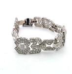 Armband Platina - 7.50ct. tw. Diamant (Natuurlijk) - Diamant, Nieuw