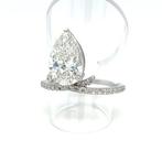 Ring - 14 karaat Witgoud - 5.38ct. tw. Diamant (Lab-grown) -, Nieuw