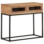 vidaXL Wandtafel 90x35x76 cm massief acaciahout, Verzenden, Nieuw