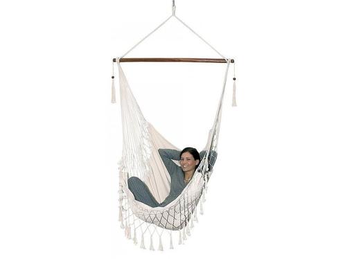 Comfortabele Braziliaanse hangmat schommelstoel - Perfect..., Tuin en Terras, Hangmatten, Nieuw, Ophalen of Verzenden