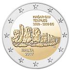 Malta 2 Euro Hagar Qim 2017, Postzegels en Munten, Munten | Europa | Euromunten, Verzenden