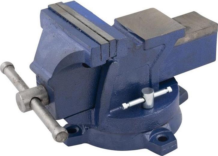 Bankschroef 100 mm – Draaibaar Werkbankklem – Voor, Doe-het-zelf en Verbouw, Gereedschap | Handgereedschap, Ophalen of Verzenden