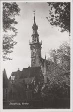 VEERE - Stadhuis, Verzenden, Gelopen