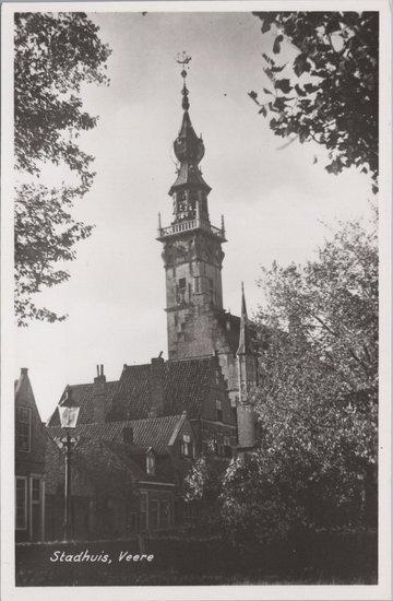 VEERE - Stadhuis, Verzamelen, Ansichtkaarten | Nederland, Verzenden