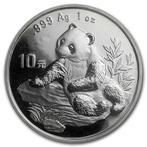 Chinese Panda 1 oz 1998 (100.000 oplage), Oost-Azië, Zilver, Losse munt, Verzenden