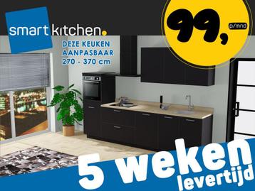 Een nieuwe aanpasbare keuken voor 99,- p/mnd - Vraag nu aan! beschikbaar voor biedingen