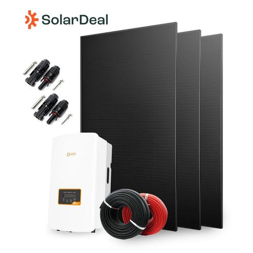 3650Wp Full Black Zonnepanelen Set - Compleet | SolarDeal, Doe-het-zelf en Verbouw, Zonnepanelen en Toebehoren, Verzenden