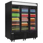 GGM Gastro | Drankenkoelkast - 1325 liter - met 3 glazen |, Verzenden, Nieuw, 140 tot 160 cm