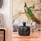 Profhome 382361-GU Fotobehang vogel patroon mat beige wit, Verzenden