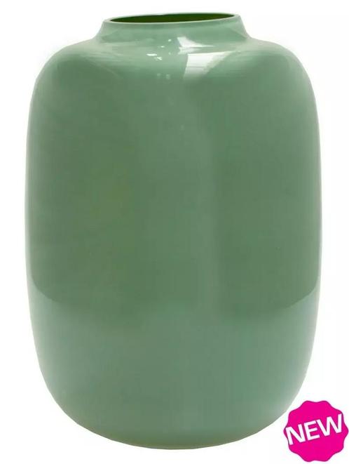 Vaas Artic  M Pastel - Groen - H35cm - Vase The World, Huis en Inrichting, Woonaccessoires | Vazen, Verzenden