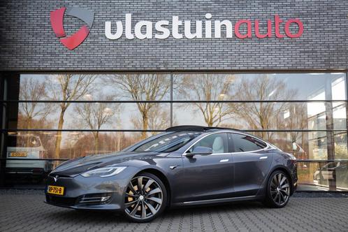 Tesla Model S 100D Autopilot uit 2017, 97.138 km,, Auto's, Tesla, Financial lease, Ophalen