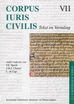 9789069844510 Corpus Iuris Civilis VII; Codex Justinianus..., Boeken, Studieboeken en Cursussen, Nieuw, J.E. Spruit, Verzenden