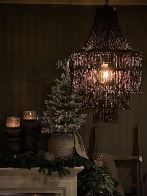 Hanglamp ketting Old black, Huis en Inrichting, Lampen | Overige, Nieuw, Ophalen of Verzenden