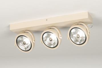 Rietveld Spots - Beige - Aluminium beschikbaar voor biedingen