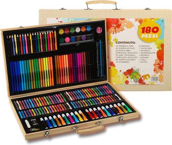 Tekendoos | 180-delig | Creativiteitsdoos voor kinderen |, Kinderen en Baby's, Speelgoed | Overig, Verzenden
