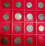 Spanje. Isabel II. Lotto di 15 Monete 1604 / 1878 (Zonder