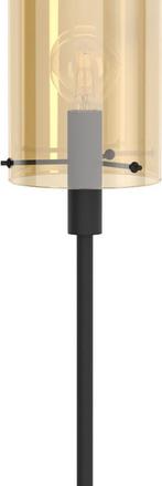 EGLO Polverara Vloerlamp - 1 lichts - Ø18 cm - E27 - Staal -, Huis en Inrichting, Verzenden, Zo goed als nieuw