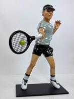 Beeld, Jannik Sinner in posa di gioco - 64 cm - Hars - 2025, Nieuw