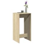 vidaXL Bartafel 51x50x103,5 cm bewerkt hout sonoma, Huis en Inrichting, Verzenden, Nieuw