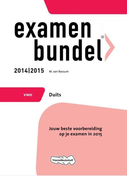 Duits / Vwo 2014/2015 / Examenbundel 9789006080773, Boeken, Schoolboeken, Gelezen, Verzenden