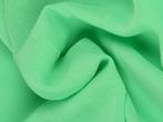 Chiffon stof - Mintgroen - Per 15 of 50 meter, 120 cm of meer, Ophalen of Verzenden, Polyester, Groen