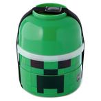Lunchtrommel Gestapelde Ronde Bento Box Minecraft Creeper BP, Ophalen of Verzenden, Nieuw