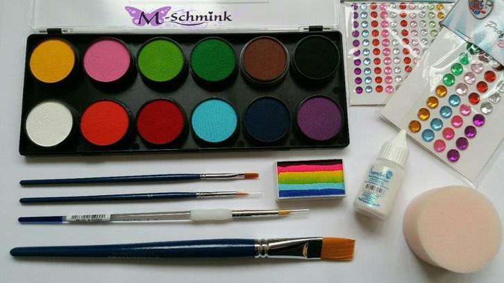 Leuk, professioneel schmink pakket LARGE Diamond FX smink, Hobby en Vrije tijd, Feestartikelen, Overige, Nieuw, Verzenden