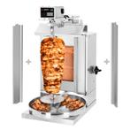 GGM Gastro | Gas Gyros-/ Döner grill - 1 brander - max. 5 kg, Verzenden