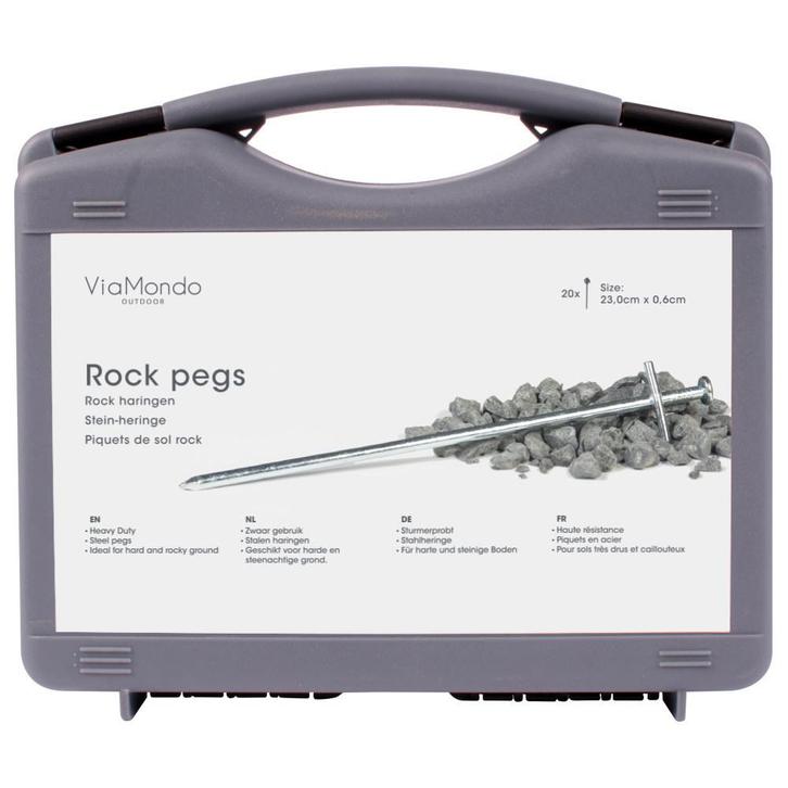 ViaMondo Rock Haringen Box 20st., Caravans en Kamperen, Tenten, Nieuw