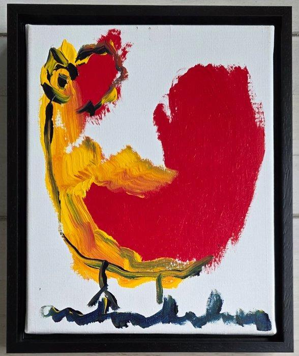 Anton Heyboer (1924-2005) - Kip, Antiek en Kunst, Kunst | Schilderijen | Modern