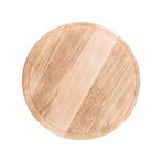 GGM Gastro | Houten pizzabord - Ø 260mm - met sapgroef |, Verzenden, Nieuw, Effen, Bord(en)