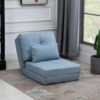 TRUUSK Vloerstoel 2-in-1 Vouwbed Met Verstelbare Rugleuning, Huis en Inrichting, Fauteuils, Verzenden, Nieuw