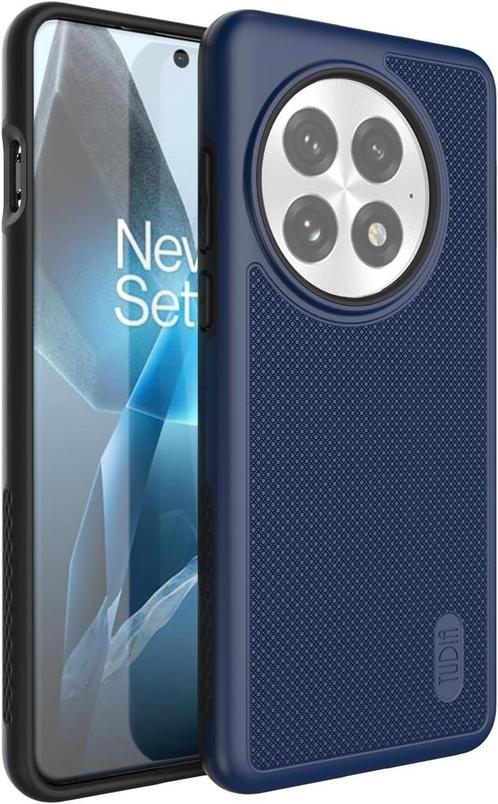 Tudia OnePlus 13 Hoesje MergeGrip Indigo Blauw, Telecommunicatie, Mobiele telefoons | Hoesjes en Frontjes | Overige merken, Hoesje of Tasje