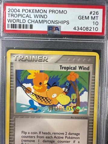 Pokémon - 1 Graded card - tropical wind 2004 stamped - world beschikbaar voor biedingen