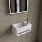 Fonteinset BWS Solid Surface Met Handdoekhouder Rechts Mat, Doe-het-zelf en Verbouw, Sanitair, Ophalen of Verzenden, Nieuw, Overige typen