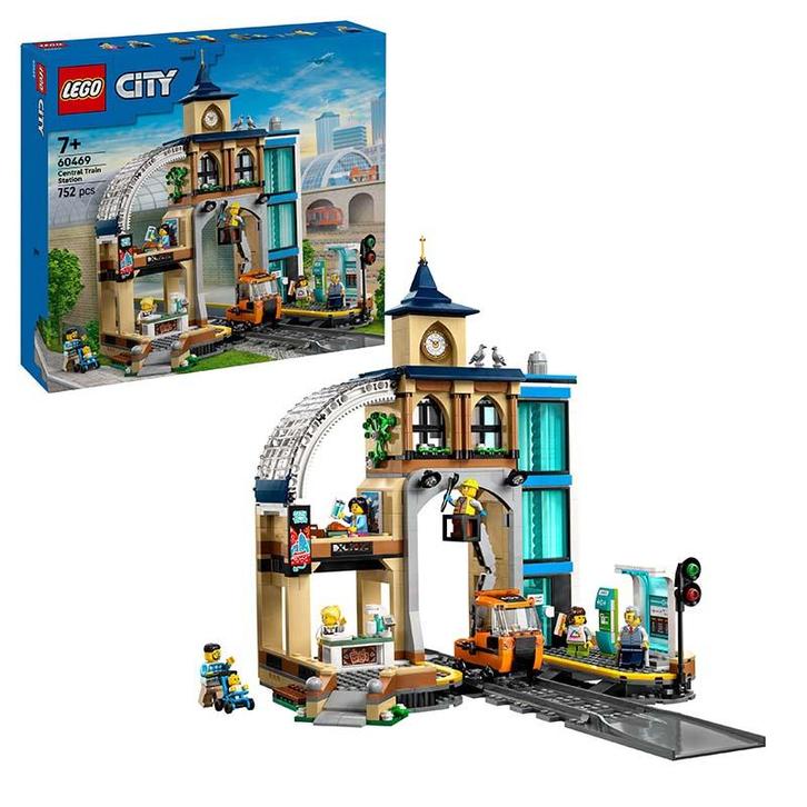 LEGO City - Trains Central Train Station 60469, Kinderen en Baby's, Speelgoed | Duplo en Lego, Ophalen of Verzenden