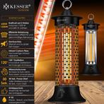 KESSER® Elektrische Kachel 1200W Terrasverwarmer Energiezuin, Verzenden, Nieuw