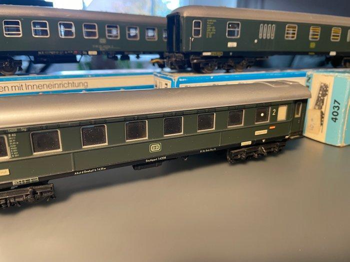 Märklin H0 - 4052 , 4037 & 4026 - Model treinwagon (3) -, Hobby en Vrije tijd, Modeltreinen | H0