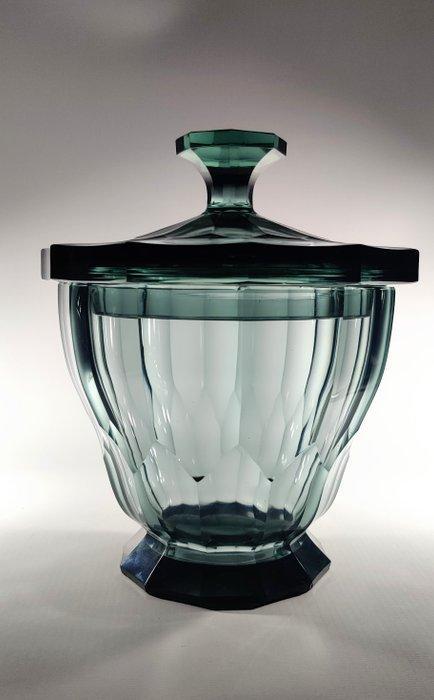 Moser - Josef Hoffmann - Koektrommel - Kristal, Antiek en Kunst, Kunst | Designobjecten